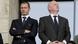 El presidente de la UEFA, Aleksander Ceferin junto Gianni Infantino, presidente de la FIFA. 
