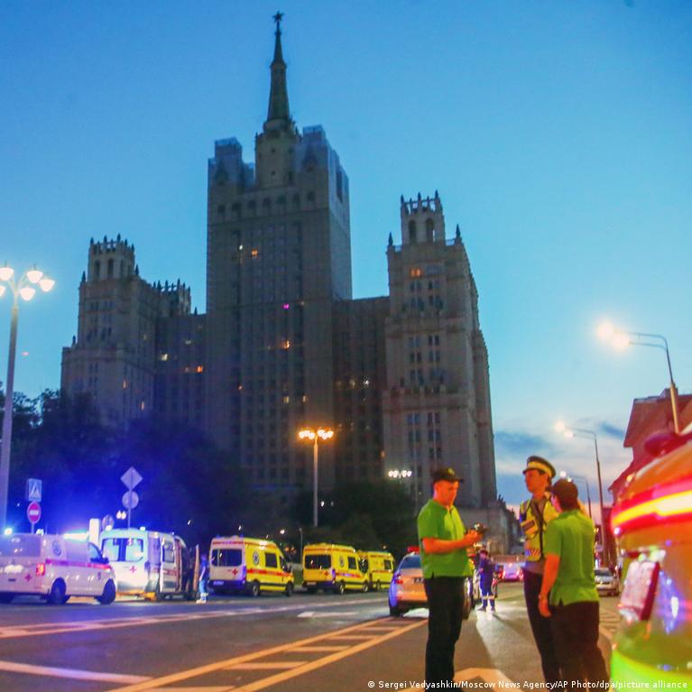 Explosion occurs near Balzi Rossi restaurant in central Moscow