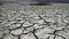 Lecho seco de un embalse en Miryang, a unos 280 kilómetros al sur de Seúl, mientras una ola de calor azota Corea del Sur.