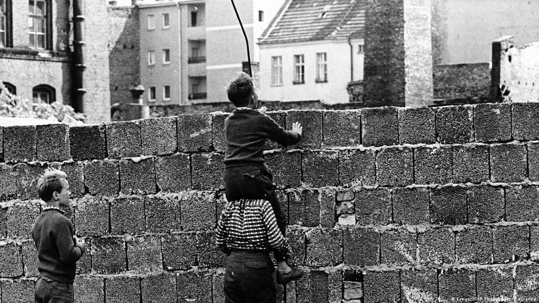 Muro de Berlim em 1961