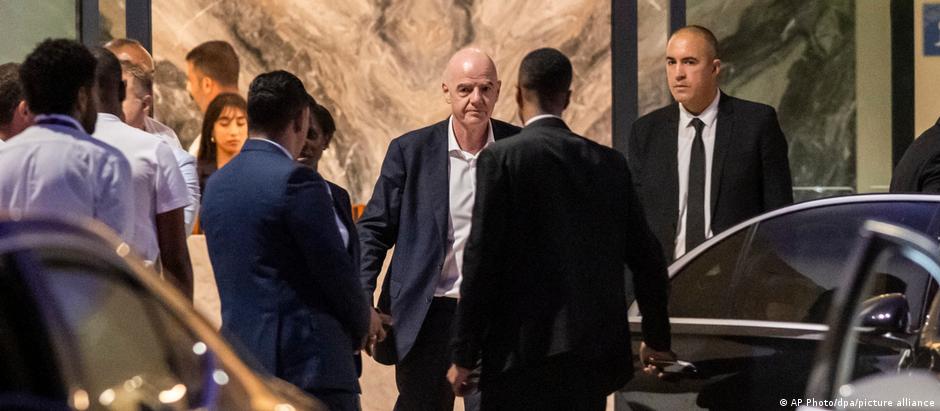 Gianni Infantino convocou reunião extraordinária com altos dirigentes da Fifa no Marrocos