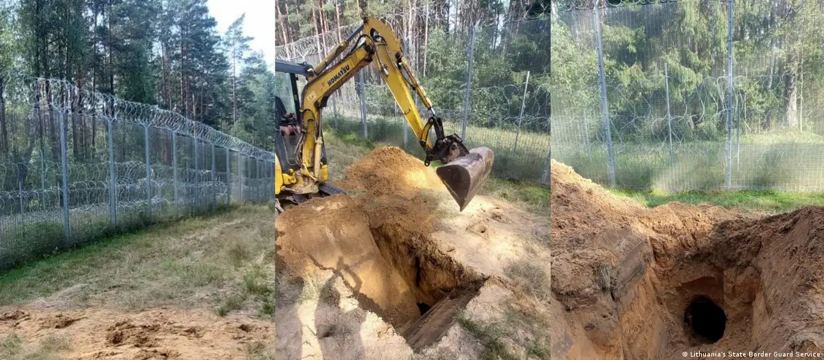 Migrant tunnels in Lithuania direct suspicion towards Minsk