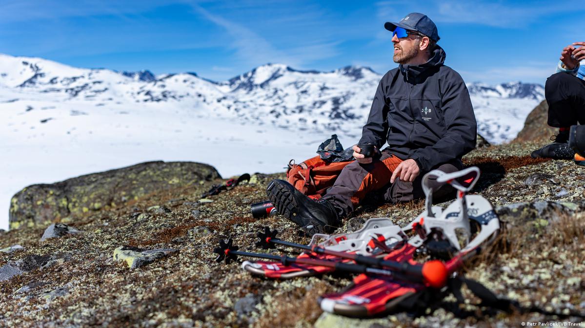 Norwegen Jotunheimen | Georg Sichelschmidt bei einer Pause während einer Tour