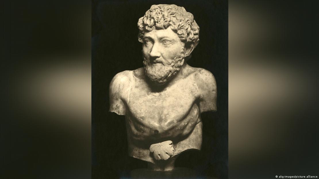 Μαρμάρινη προτομή του Αισώπου (ca. 550 π. Χ.)