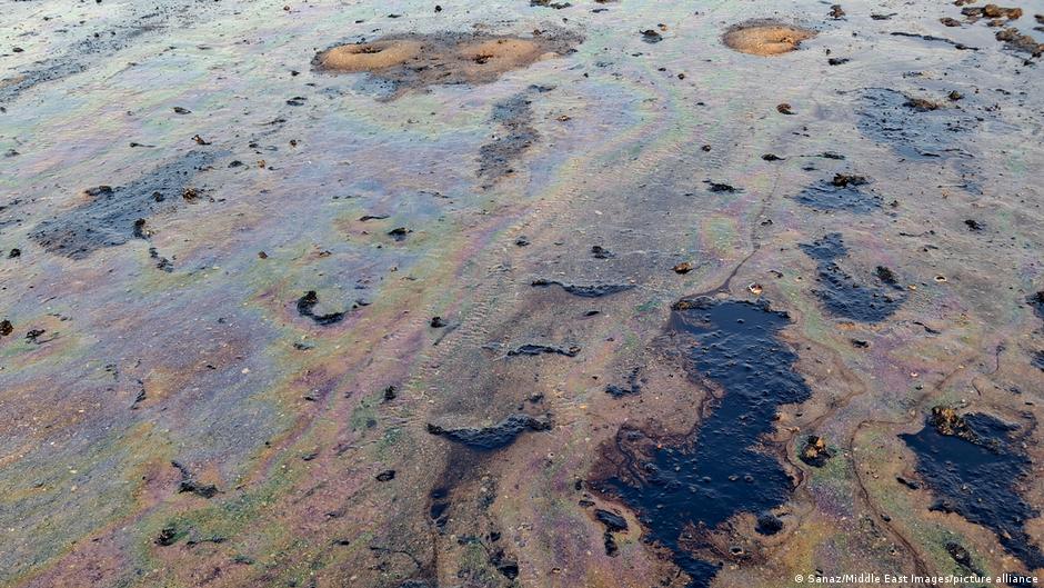 Tanker attacks in the Strait of Hormuz are spilling oil into the Persian Gulf