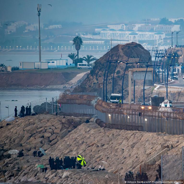 Ceuta: Marokko und Spanien verstärken Grenzsicherung