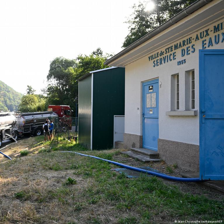 Fransa'da kuraklık krizi: İçme suyu tankerlerle taşınıyor