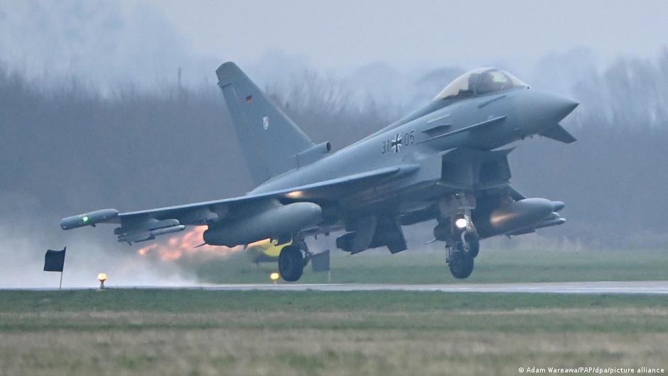 Бундесвер перебросил Eurofighter в Латвию для охраны выборов