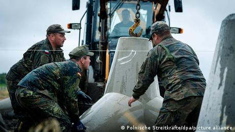 Bundeswehr hilft Polen beim Schutzwall gegen Russland
