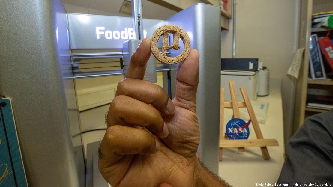 Una impresora 3D dio forma a las galletas de proteína llamadas µBites.