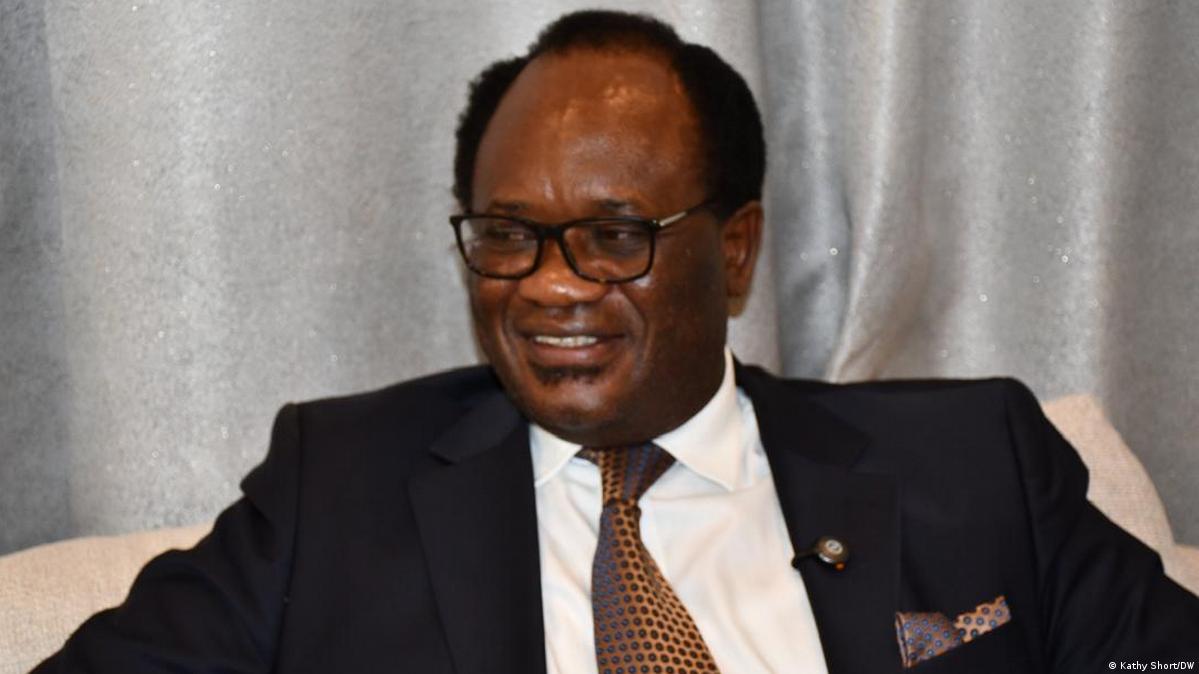 Brian Mundubile during a DW interview in Lusaka, Zambia. June 24, 2026