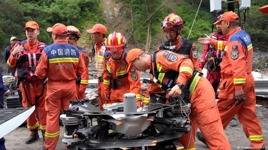 Foto: China acelera rescate y reconstrucción vial tras desastre en Gyirong/Cortesía