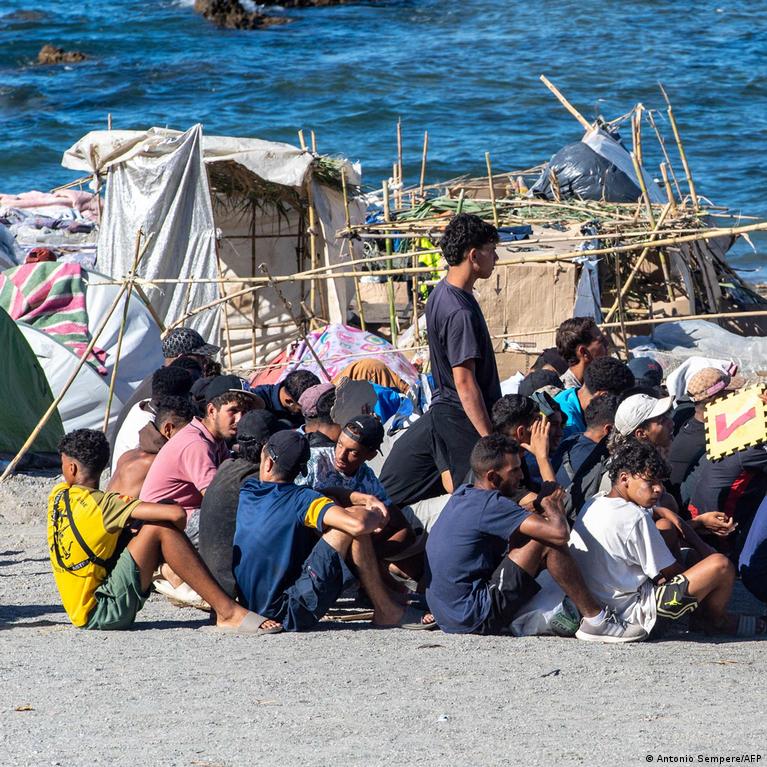 Thumbnail for Spain asks EU's Frontex for help in processing Ceuta migrants