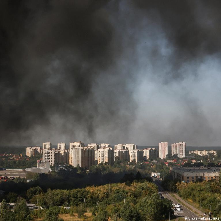 Russian strike on warehouse near Kyiv kills 27, triggers detonation; Ukraine opens investigation into ammunition storage near homes