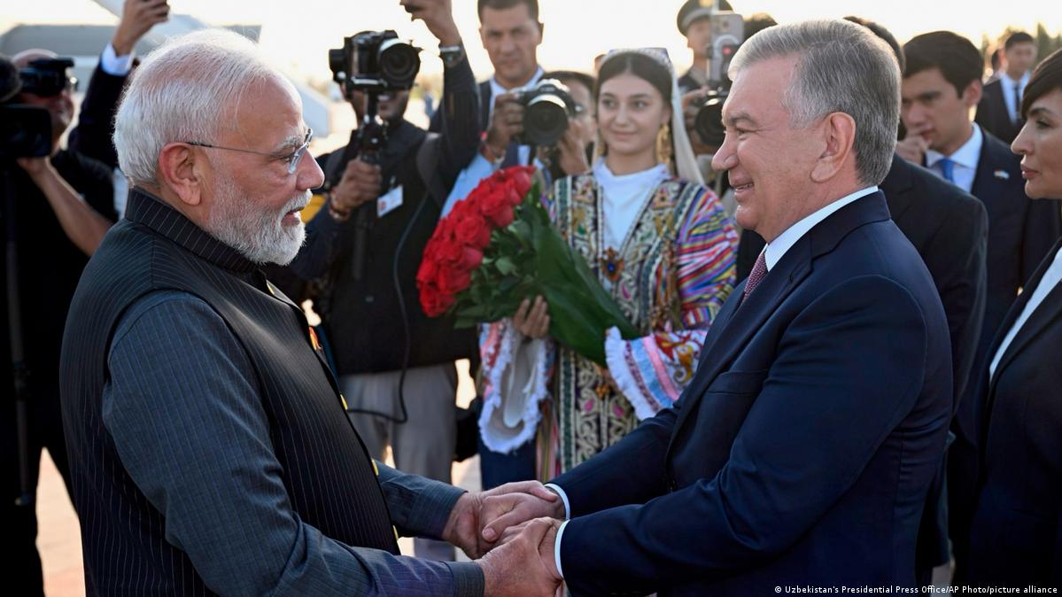 PM Modi lands in Tashkent for state visit, meets President Mirziyoyev; heads to SCO summit where he'll hold talks with Putin