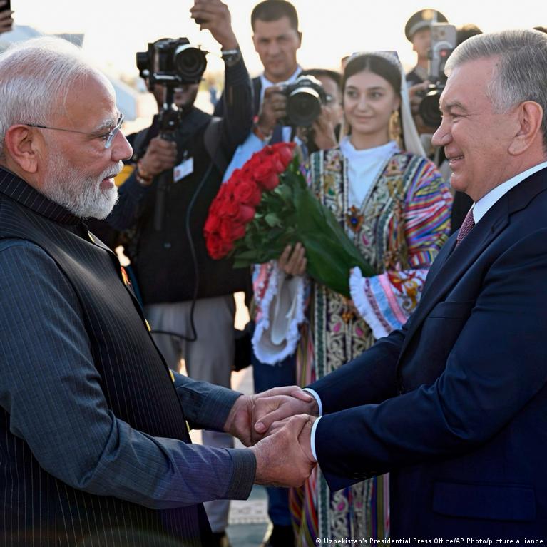 Thumbnail for India news: PM Modi in Uzbekistan on way to SCO summit