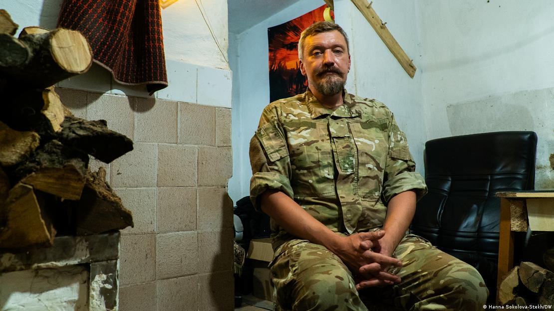 Леонид Закалюжный, командир взвода корректировки артиллерийского огня батареи артиллерийской разведки 110-й отдельной механизированной бригады