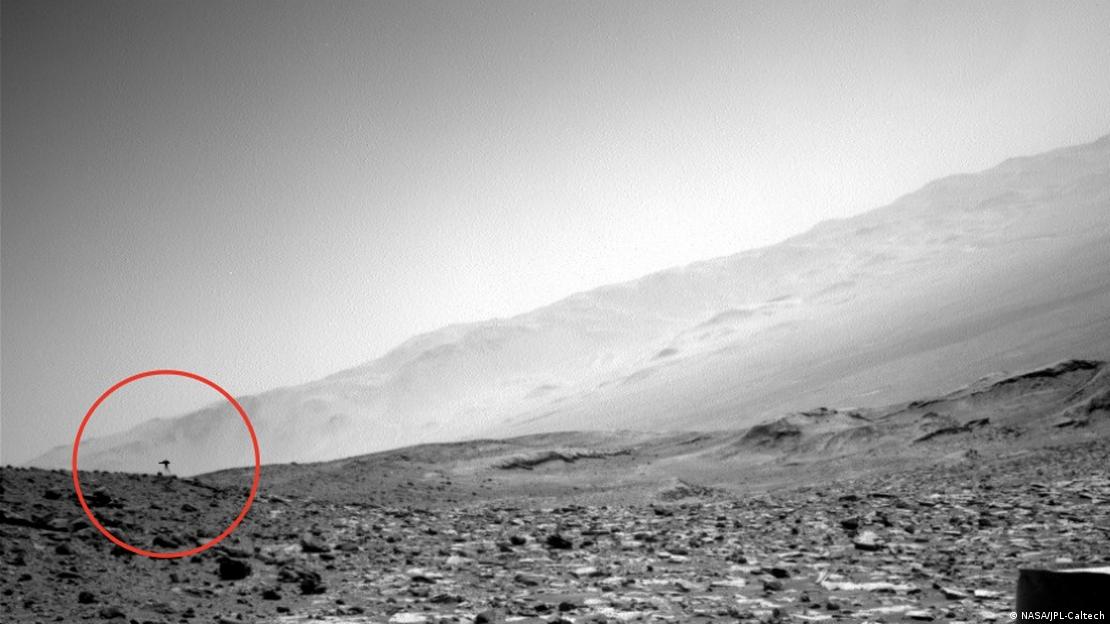 Un rayo cósmico pudo haber impactado el sensor de la cámara del róver.