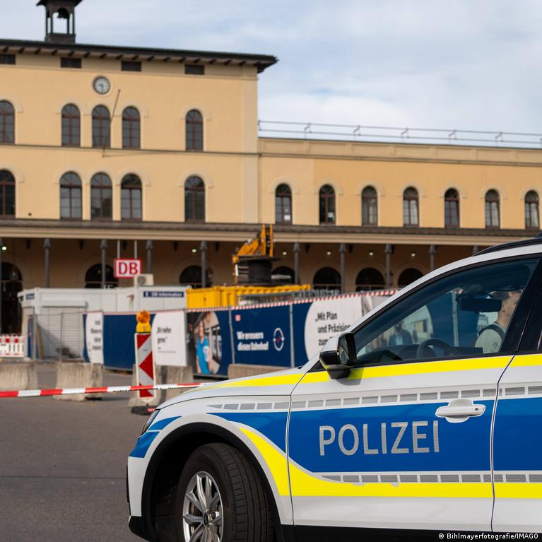 Augsburg tren istasyonu yakınında patlama: 2 hafif yaralı