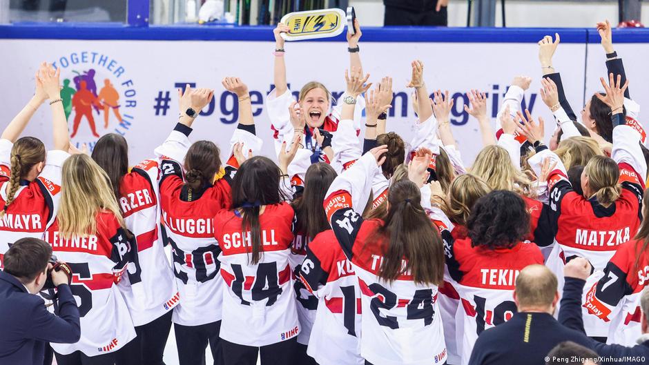 Austria women ice hockey team fight for future generations