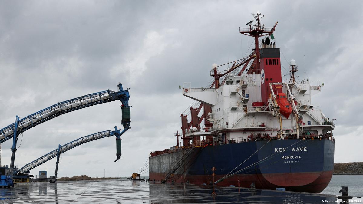Ships often dock to load and discharge produce at refineries in oil-rich Nigeria, in thie case at the Dangote refinery in Lagos in April 2026 Image: Sodiq Adelakun/REUTERS