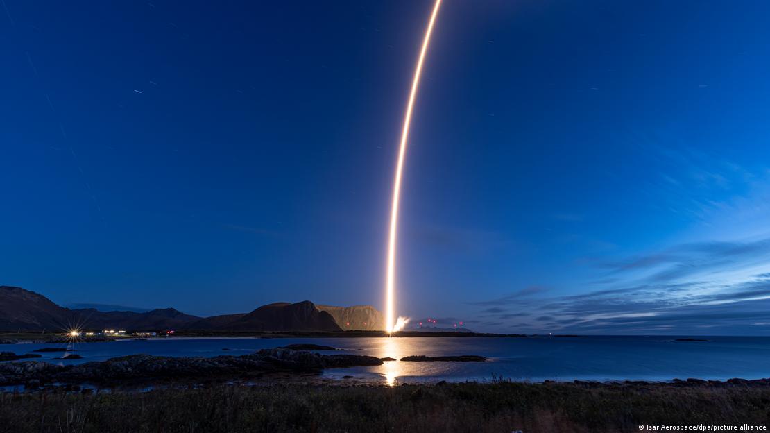 The launch of Spectrum from the Andoya spaceport in Norway