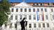 Impressive building facade in baroque style Impressive building facade in baroque style