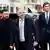 El presidente de Ucrania, Volodímir Zelenski (izq.), tras recibir a los enviados de Trump, Steve Witkoff (centro) y Jared Kushner, en Kiev el 06.09.2026.