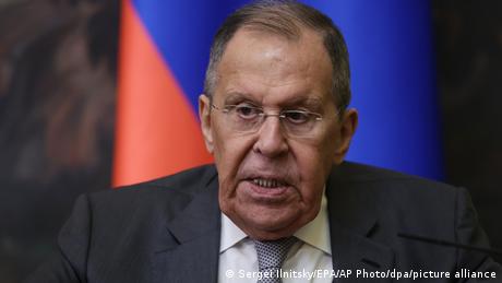 Russlands Außenminister Lawrow (Archivfoto) ist für seine harte Wortwahl bekannt