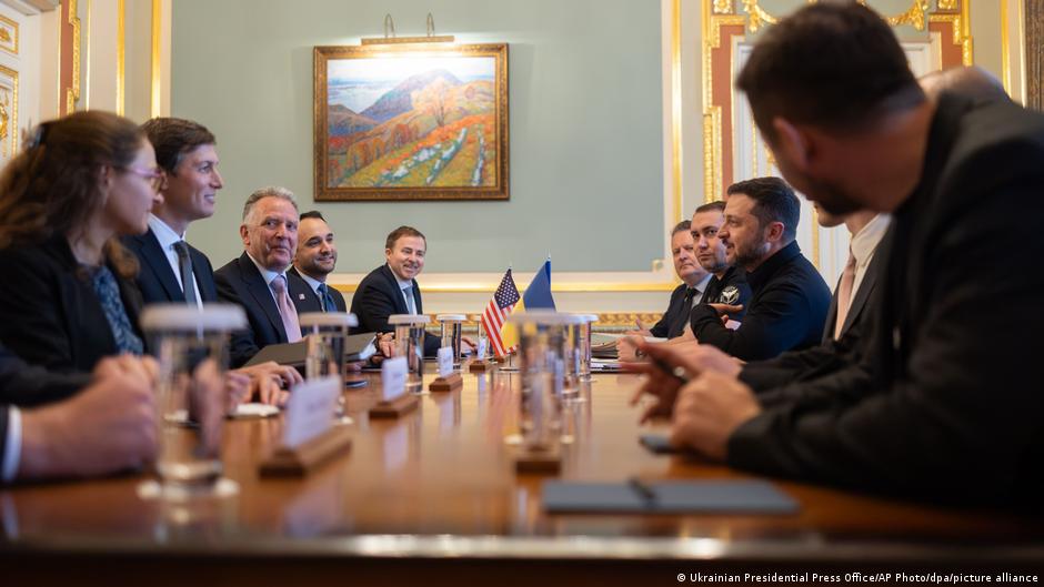 Kushner y Witkoff abandonan Kiev sin anuncios de progresos