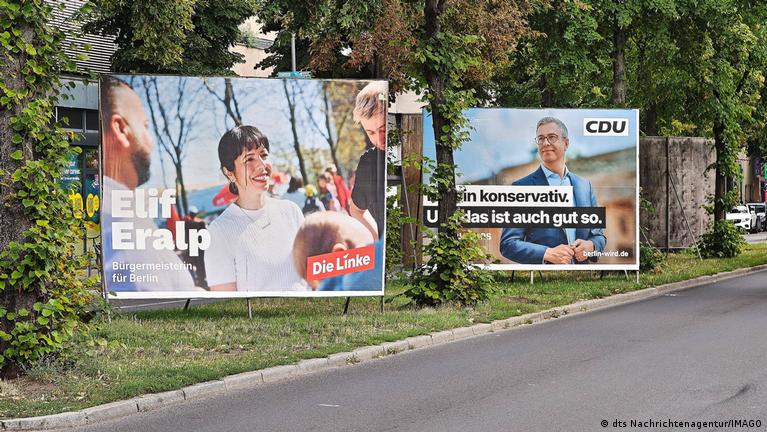 Berlin seçimleri: Sol Parti ile CDU başa baş, AfD yükseliyor