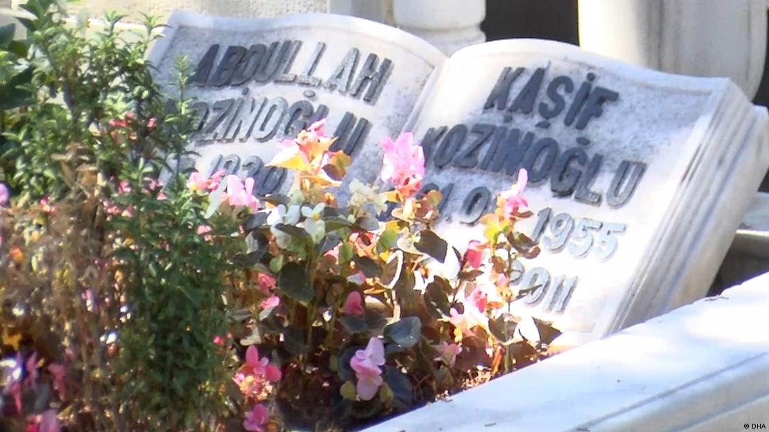 Eski MİT görevlisi Kaşif Kozinoğlu'nun mezar taşı Eski MİT görevlisi Kaşif Kozinoğlu'nun mezar taşı