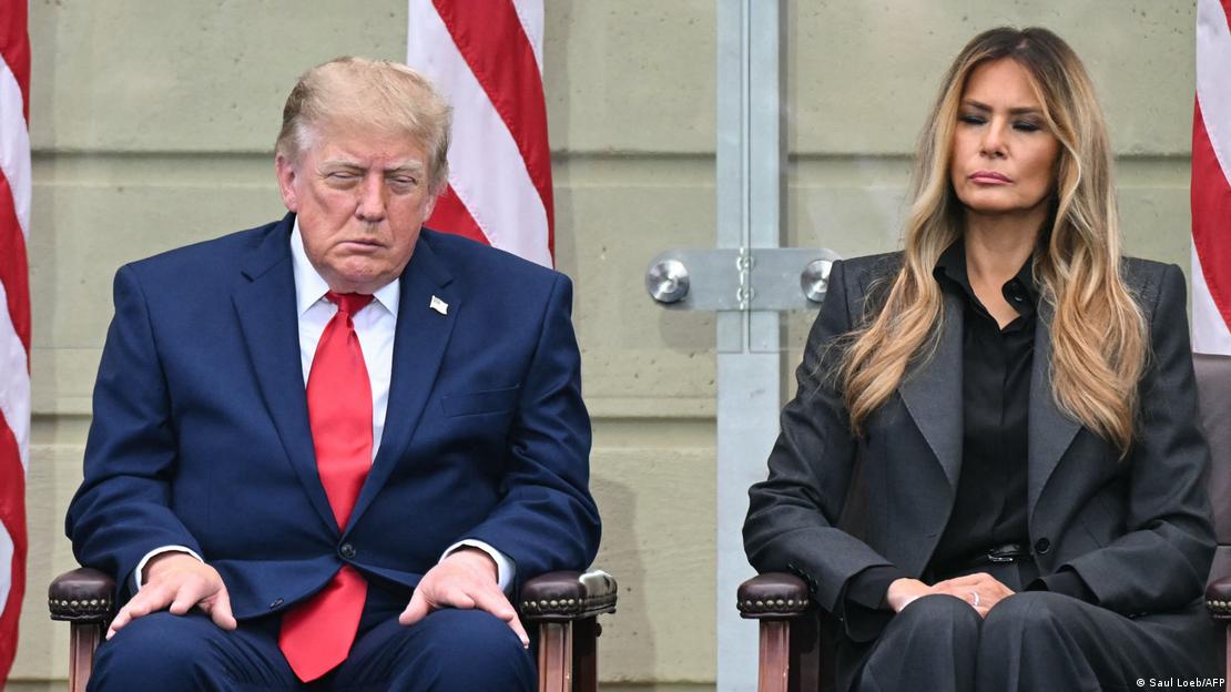 САД, Вашингтон, 2026 г. | Доналд Трамп и Меланија Трамп на комеморативната церемонија по повод 25-годишнината од нападите на 11 септември
