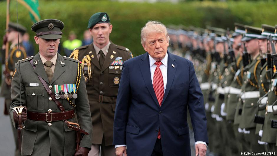 Trump visits Ireland, says unification would be 'fantastic'