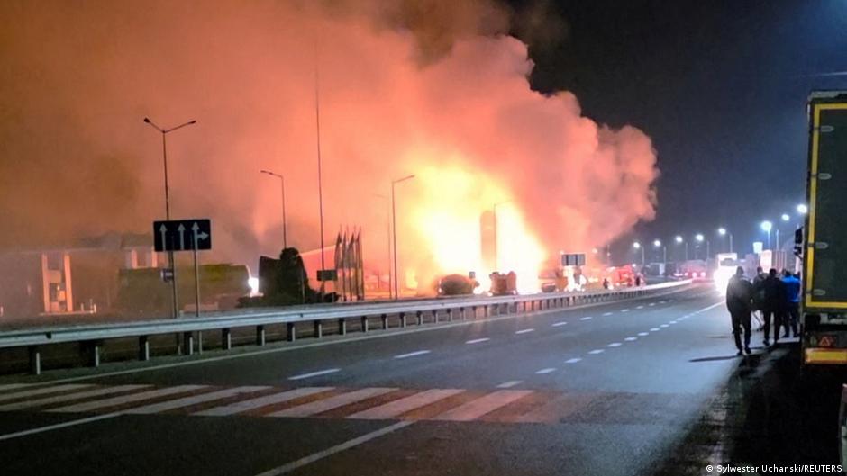 Ukraine, Poland say Russia hit Warsaw-bound passenger train
