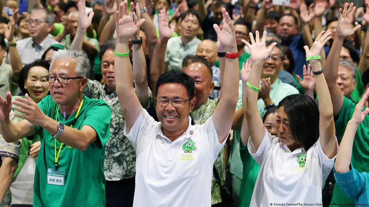 古謝玄太當選沖繩知事 擊敗「反台灣有事」候選人