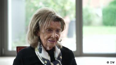 Image 8: Charlotte Knobloch, a Holocaust survivor, speaks to DW in her home about the AfD's election win in Saxony-Anhalt