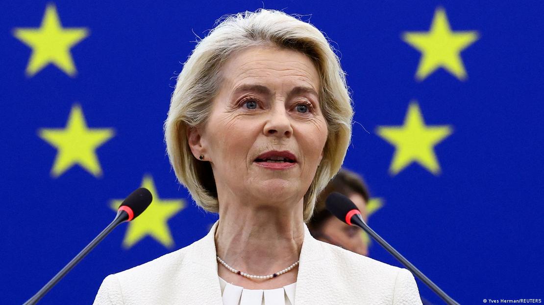 Frankreich Straßburg 2026 | Ursula von der Leyen hält Rede zur Lage der EU im Europaparlament Frankreich Straßburg 2026 | Ursula von der Leyen hält Rede zur Lage der EU im Europaparlament