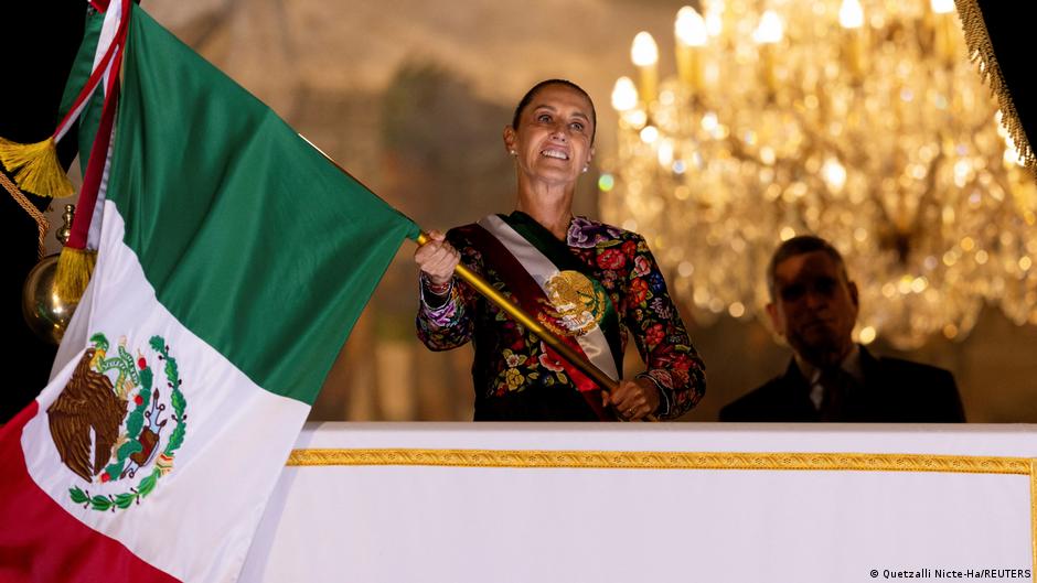 Sheinbaum arenga por un "México libre, independiente y soberano"