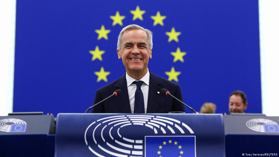 Canada's Carney welcomes associate status idea in EU speech