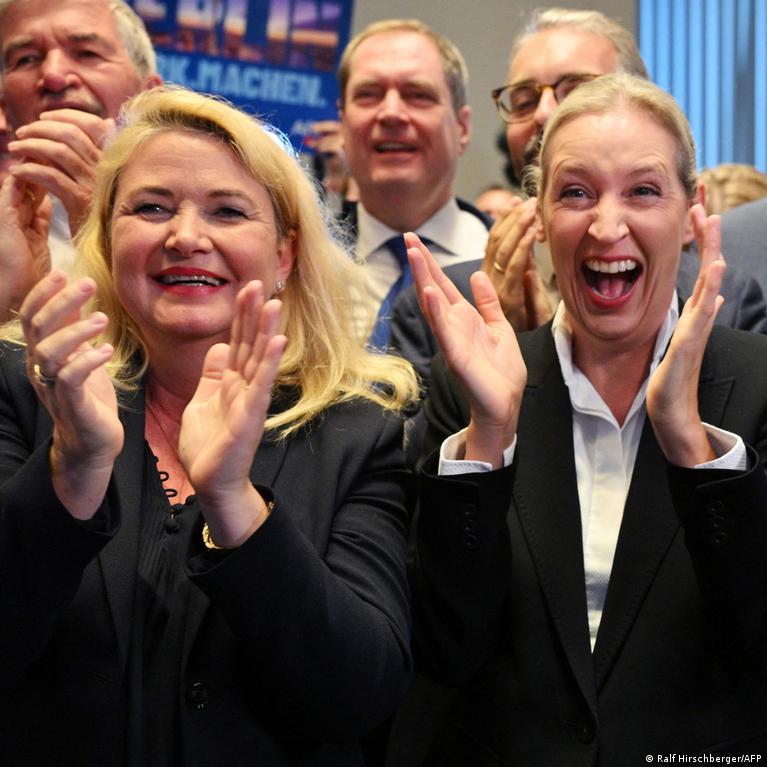 AfD gains in state elections but has no government option; no party willing to form coalition, as co-leader Chrupalla calls for Chancellor's resignation