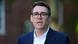 Andy Burhham, bespectacled man with opened mouth Andy Burhham, bespectacled man with opened mouth