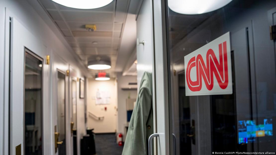 Basın Toplantı Salonu'nun bodrum katında CNN muhabirleri ve kameramanlarının yıllarca görev yaptığı bölüm