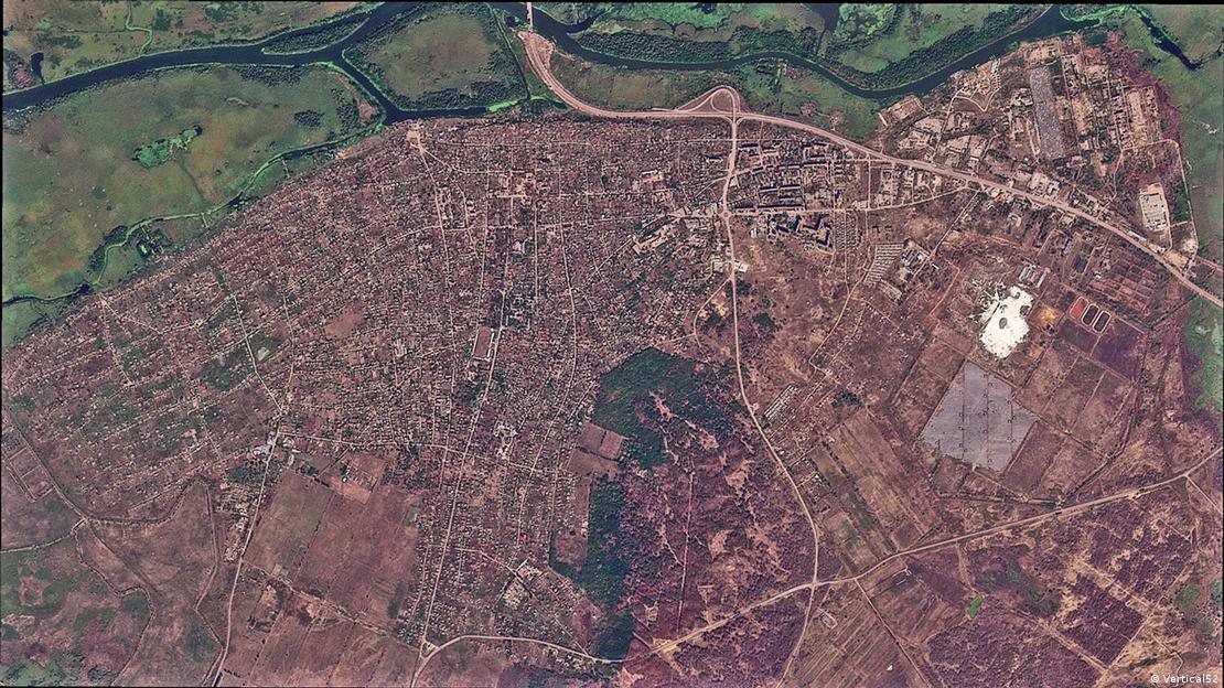 Imagen satelital de Oleshki tomada el 19 de septiembre de 2026 Imagen satelital de Oleshki tomada el 19 de septiembre de 2026