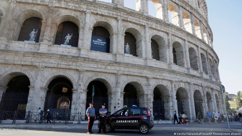Rome's Colosseum closes after worker falls to his death