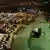 Delegates leave as Israeli Prime Minister Benjamin Netanyahu speaks during the 81st session of the United Nations General Assembly at United Nations headquarters, Thursday, Sept. 24, 2026.