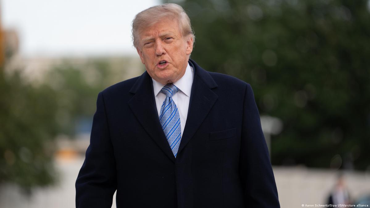 Trump's rejection of the deal comes as US midterm elections loom in November Image: Aaron Schwartz/Sipa USA/picture alliance