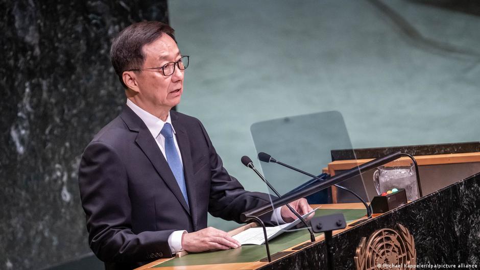 China rejects 'Cold War mindset' at UN General Assembly