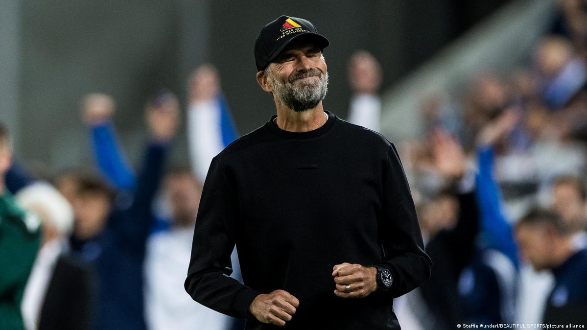 Jürgen Klopp'un çox işi var, amma bu Almaniya komandasını yalnız onun karizması daşıya bilərmi? Şəkil: Steffie Wunderl/BEAUTIFUL SPORTS/picture alliance