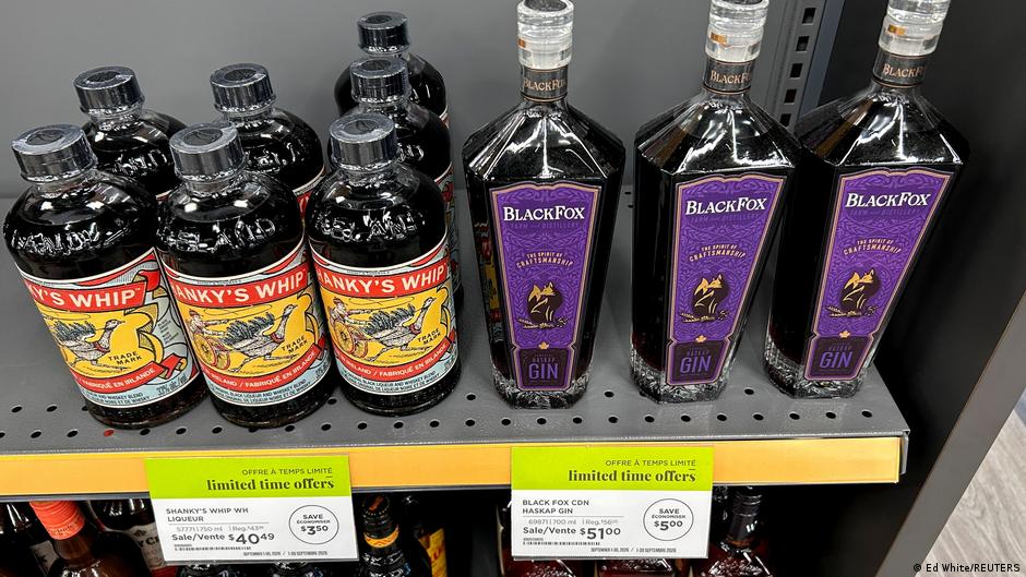 US ban on Canadian alcohol, dairy products and motorcycles takes effect as trade dispute escalates